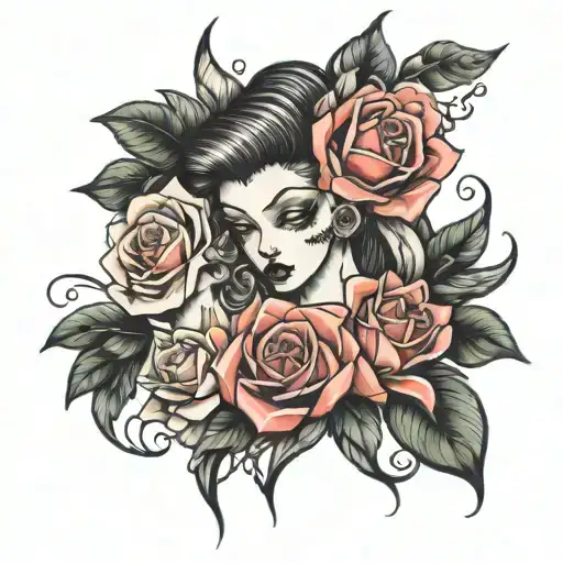 3 sister tattoo tattoo design idea