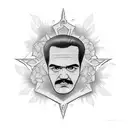 jesus malverde  tattoo design idea