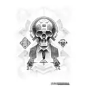 jesus malverde casino  tattoo design idea