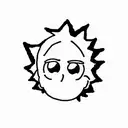 rick y morty tattoo design idea