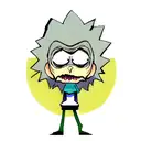 rick y morty tattoo design idea