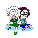 rick y morty tattoo design idea