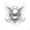 Porsche motor  tattoo design idea