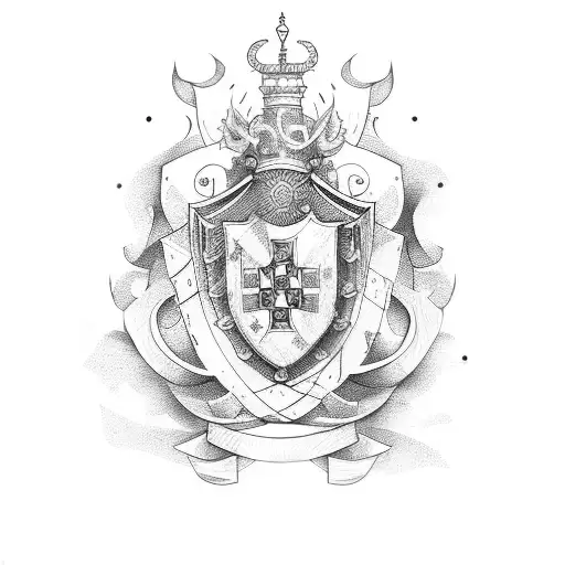 portugal and ireland tattoo design idea