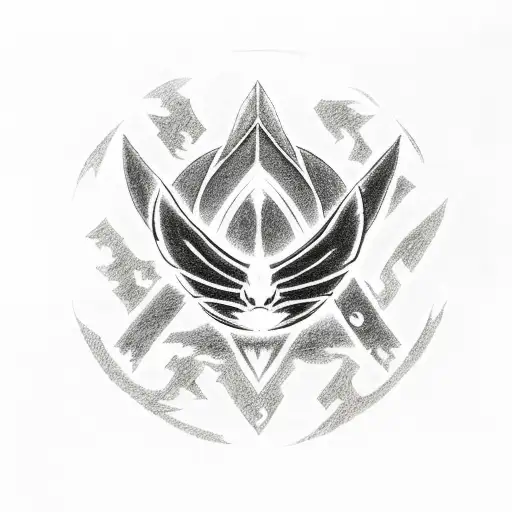 fire emblem inspired by the fire nation symbol from avatar the last airbender tattoo design idea