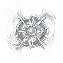 fire symbol inspired by the fire nation symbol from avatar the last airbender tattoo design idea