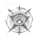 fire symbol inspired by the fire nation symbol from avatar the last airbender tattoo design idea