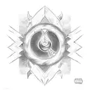 fire emblem inspired by the fire nation symbol from avatar the last airbender tattoo design idea