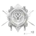 fire emblem inspired by the fire nation symbol from avatar the last airbender tattoo design idea