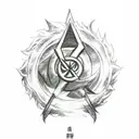 fire emblem inspired by the fire nation symbol from avatar the last airbender tattoo design idea
