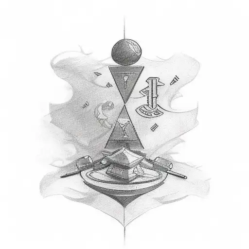 create a tattoo inspired from the phrase "and I bet you and then pass" but without letters  tattoo design idea