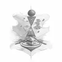 create a tattoo inspired from the phrase "and I bet you and then pass" but without letters  tattoo design idea