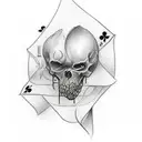 create a tattoo inspired from the phrase "and I bet you and then pass" but without letters  tattoo design idea