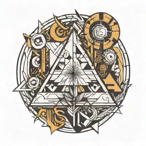 Sleep token Euclid tattoo design idea