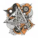 Sleep token Euclid tattoo design idea