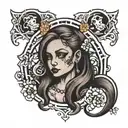 Penny for your thoughts  tattoo design idea