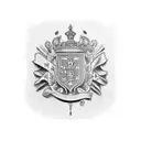 text that says "vivat rex in homine" tattoo design idea