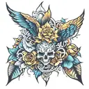 mellow tattoo design idea