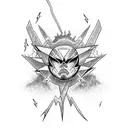 Lightning Bolt tattoo design idea