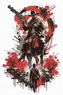 Red Dead Redemption 2 Low Honor tattoo design idea