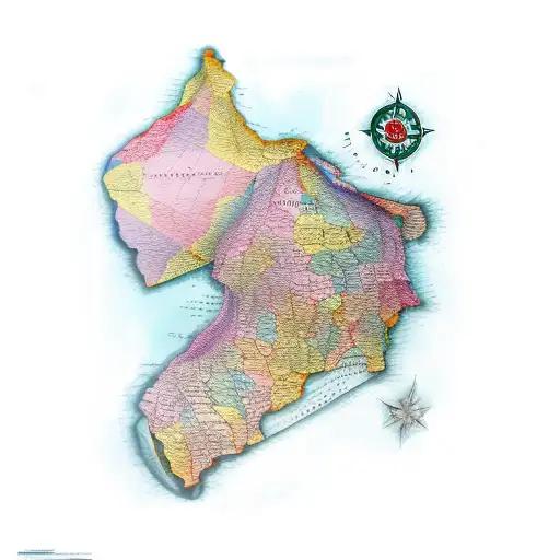 map of palestine tattoo design idea