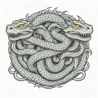 jormungandr tattoo design idea