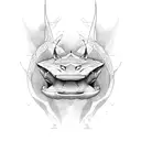 bull shark tattoo design idea