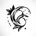 lyra tattoo design idea