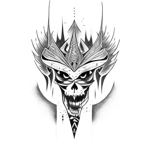 espada tattoo design idea