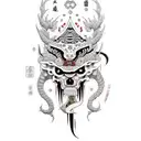 espadas  tattoo design idea