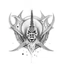 espada tattoo design idea