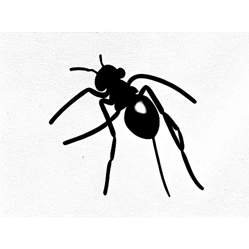 ant tattoo design idea