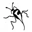 ant tattoo design idea
