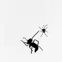 ant tattoo design idea