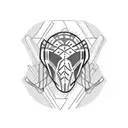 ice hockey tattoo design idea