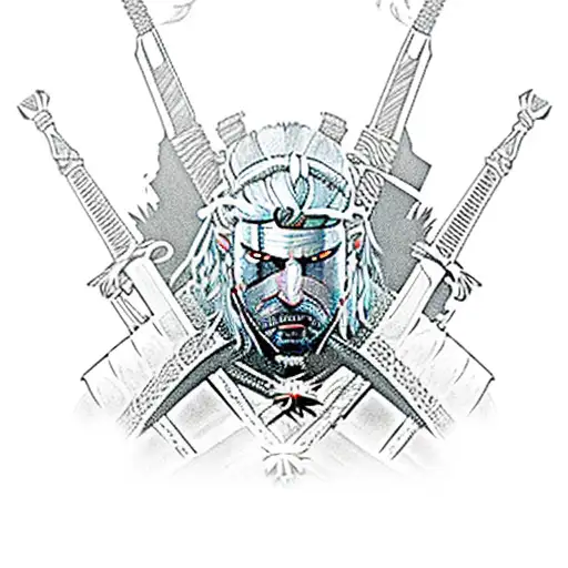 The witcher tattoo design idea