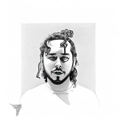 post malone songs tattoo design idea