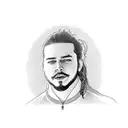 post malone lyrics tattoo design idea