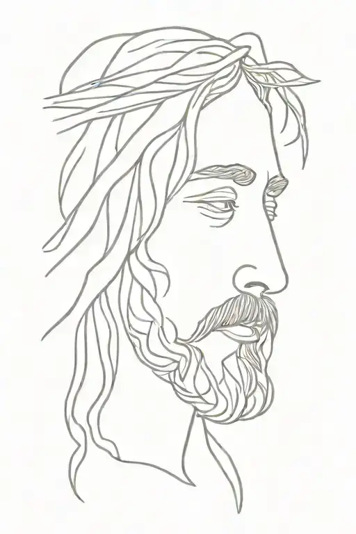 Jesus wept tattoo design idea