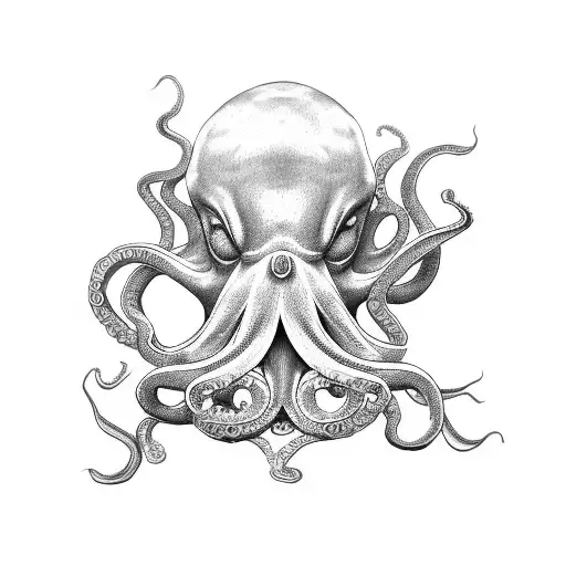 Strange octopus tattoo design tattoo design idea