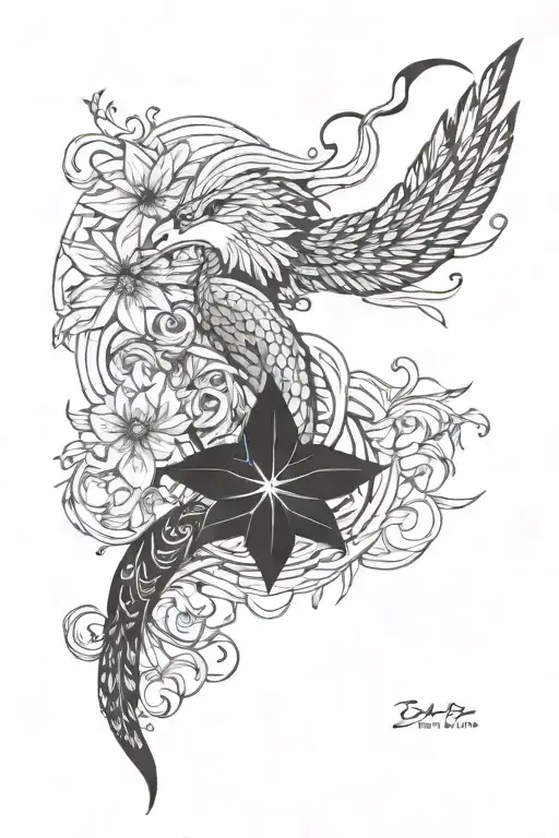 synchronise and commitment integrity feelings tattoo design idea