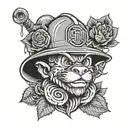 Incorporate elements of the Ohio State Buckeyes mascot into a blackwork tattoo design representing the client's passion for the team tattoo design idea