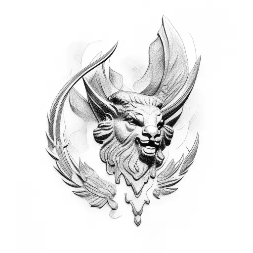 apollo greek god tattoo design idea