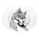 the brave and persevering one, your bravery is taking you forward. tattoo design idea