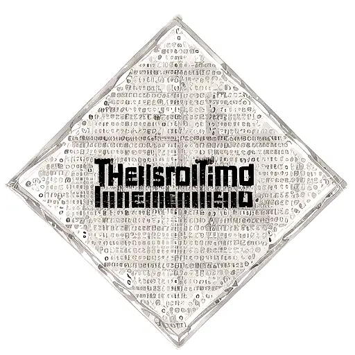 Chemical elements from the periodic table arranged in the shape of the Breaking Bad logo tattoo design idea