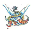 jormungandr tattoo design idea