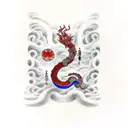 jormungandr tattoo design idea