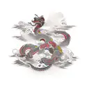 jormungandr tattoo design idea