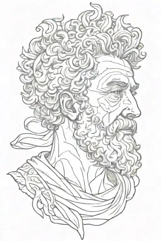 marcus aurelius tattoo design idea