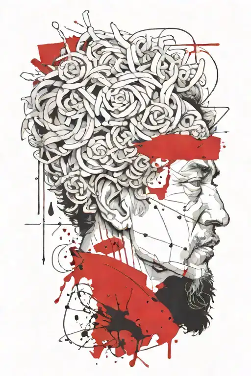 marcus aurelius tattoo design idea